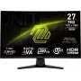 MSI MAG 274CXF kompiuterio monitorius 68.6 cm (27 col.) 1920 x 1080 pikselių Full HD juodas