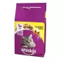 Sausas kačių maistas Whiskas Adult Chicken 14 kg — baltymai 30%, riebalai 12%, ląsteliena 2%