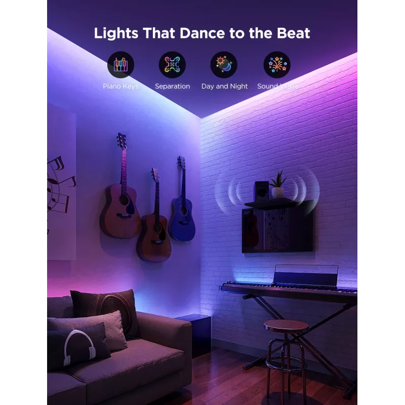 Universali LED juostelė Govee Light 2 Pro 5000 mm 300 lempučių