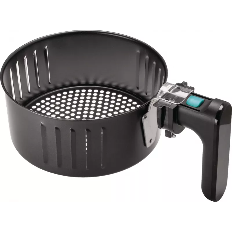 Karšto oro gruzdintuvė Gorenje AF1409DB — 3,2 l talpa, 1400 W, LED ekranas, min. temp. 90 °C, juoda