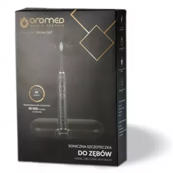 Dantų šepetėlis ORO-MED Oro-Sonic Next Juoda