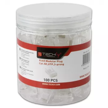 Techly IWP-JAR-C5RTY laido jungtis RJ45 Skaidri