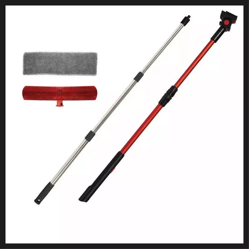 Langų valymo įrankis Einhell BRILLIANTO 1200 mm juoda, raudona