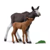Figūrėlių rinkinys Schleich WILD LIFE Briedžių šeima — tikroviškos gyvūnų figūrėlės, 3+ metų, įvairiaspalvis