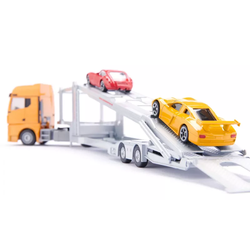 Siku MAN automobilių transporteris Automobilių transporterio modelis Surinktas 1:50
