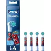 Oral-B Kids Pro Kids3+ 4 vnt. Daugiaspalvis, Baltas