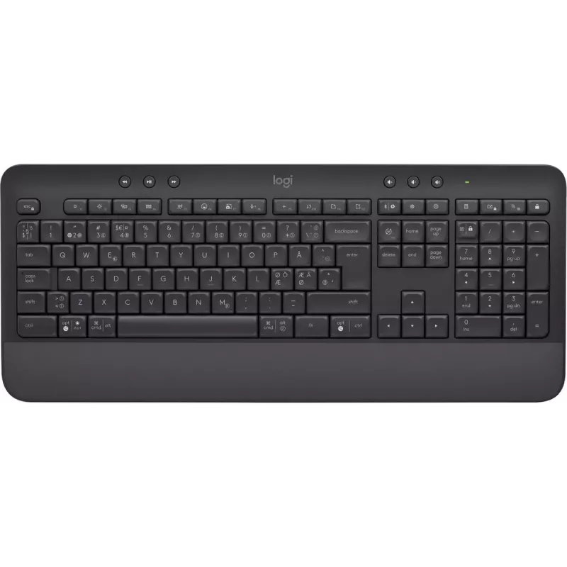 Logitech SIGNATURE K650 pilno dydžio belaidė klaviatūra su riešo atrama