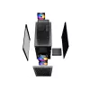PC korpusas DeepCool MATREXX 40 3FS Micro Tower — Micro ATX/Mini-ITX, grūdintas stiklas, 3x140/2x120 ventiliatorių palaikymas, GPU iki 320 mm, 2x3,5 colio + 2x2,5 colio, juodas