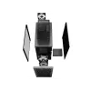 PC korpusas DeepCool MATREXX 40 3FS Micro Tower — Micro ATX/Mini-ITX, grūdintas stiklas, 3x140/2x120 ventiliatorių palaikymas, GPU iki 320 mm, 2x3,5 colio + 2x2,5 colio, juodas