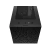 PC korpusas DeepCool MATREXX 40 3FS Micro Tower — Micro ATX/Mini-ITX, grūdintas stiklas, 3x140/2x120 ventiliatorių palaikymas, GPU iki 320 mm, 2x3,5 colio + 2x2,5 colio, juodas