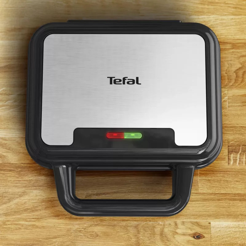 Tefal SW383D10 sumuštinių keptuvė 700 W Juoda, Nerūdijančio plieno