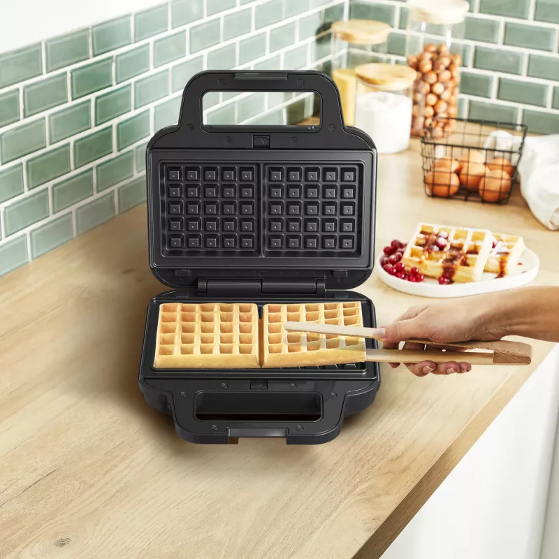 Tefal SW383D10 sumuštinių keptuvė 700 W Juoda, Nerūdijančio plieno