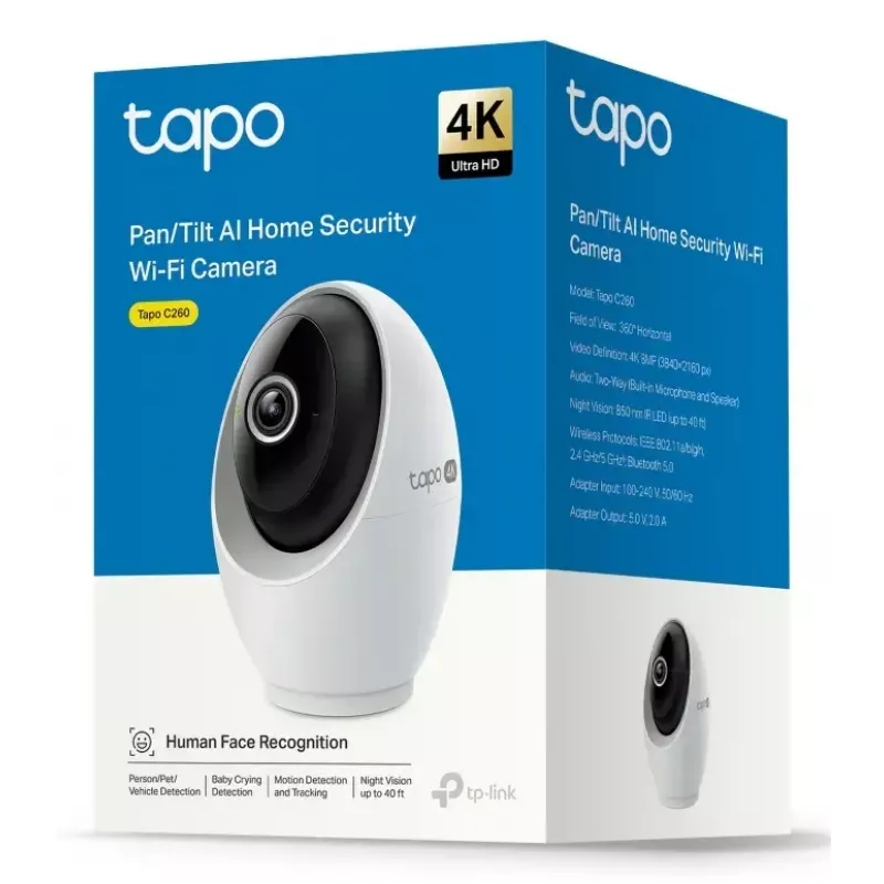 IP stebėjimo kamera TP-Link Tapo C260 3840 x 2160 pikselių