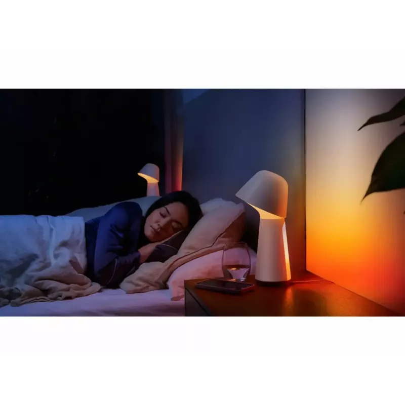 Naktinio stalelio lempa Philips Hue 13,4 W LED balta