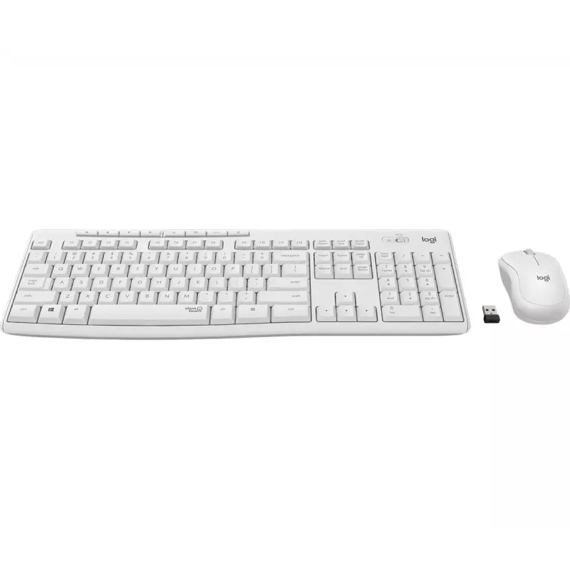 Belaidis klaviatūros ir pelės rinkinys Logitech MK295 Silent