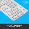 Belaidis klaviatūros ir pelės rinkinys Logitech MK295 Silent