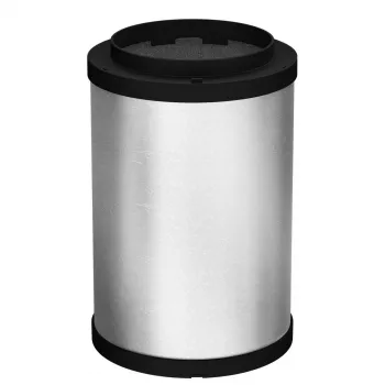 Gartraukio prailginimo vamzdis Electrolux M8CKSL28 juodo nerūdijančio plieno, Ø193 mm × A295 mm
