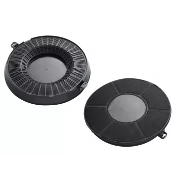 Kvapų (anglies) filtras Electrolux MCFE06ST gartraukiams, stačiakampis 235×235×27 mm, juodas