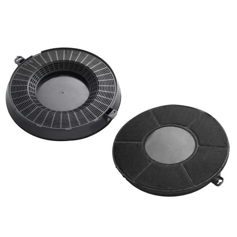 Kvapų (anglies) filtras Electrolux MCFE06ST gartraukiams, stačiakampis 235×235×27 mm, juodas
