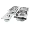 Kepimo skarda Electrolux PKKS8 stačiakampė plieninė 400x340x75 mm