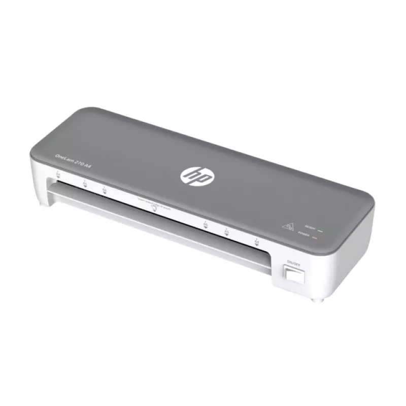 HP OneLam 270 A4 Karštas laminatorius 270 mm/min Pilka, Balta