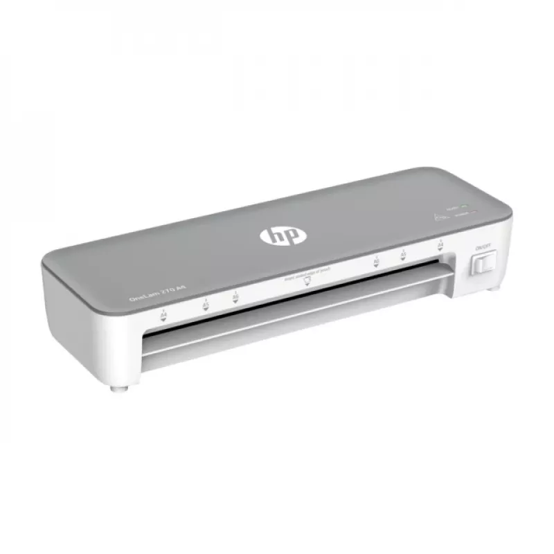 HP OneLam 270 A4 Karštas laminatorius 270 mm/min Pilka, Balta