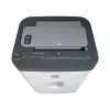 Popieriaus smulkintuvas HP ONESHRED Auto 200CC — automatinis tiekimas 200 lapų talpa, mikro pjovimas P-4, 28 l dėžė, balta-pilka