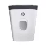 Popieriaus smulkintuvas HP ONESHRED Auto 200CC — automatinis tiekimas 200 lapų talpa, mikro pjovimas P-4, 28 l dėžė, balta-pilka