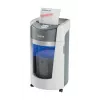 Leitz IQ OptiMax Office mikro piovimo popieriaus smulkintuvas, apsaugos lygis P5, 35 l, baltas