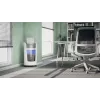 Leitz IQ OptiMax Office mikro piovimo popieriaus smulkintuvas, apsaugos lygis P5, 35 l, baltas