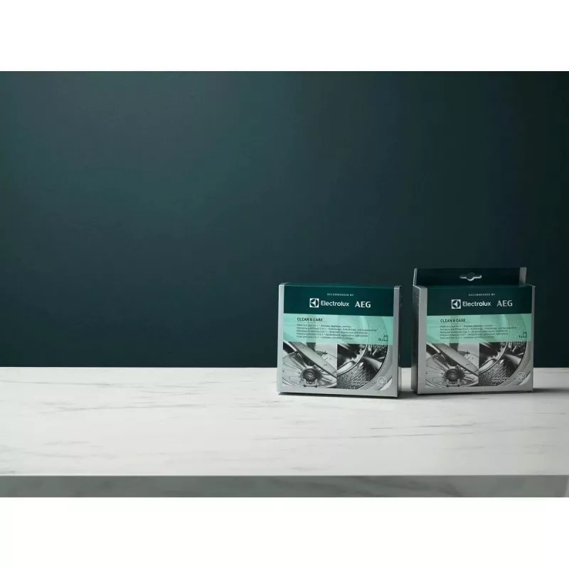 Valiklio ir kalkių šalinimo milteliai Electrolux M2GCP121 indaplovėms ir skalbimo mašinoms, 12 vnt.