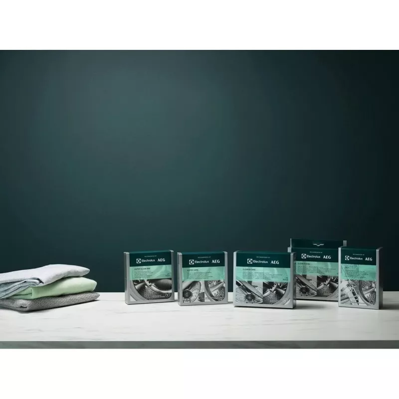 Valiklio ir kalkių šalinimo milteliai Electrolux M2GCP121 indaplovėms ir skalbimo mašinoms, 12 vnt.