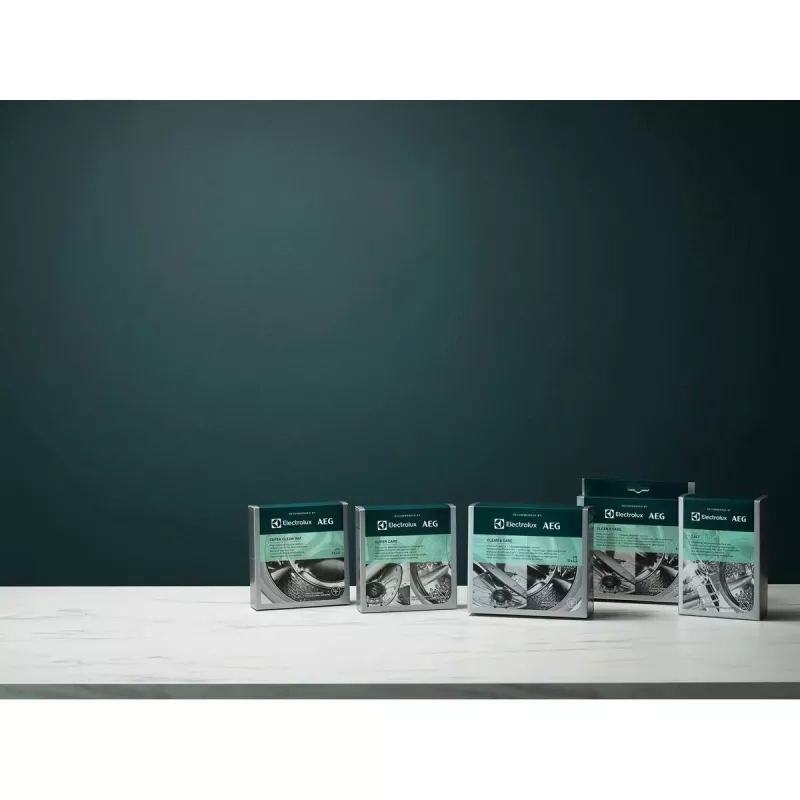 Valiklio ir kalkių šalinimo milteliai Electrolux M2GCP121 indaplovėms ir skalbimo mašinoms, 12 vnt.