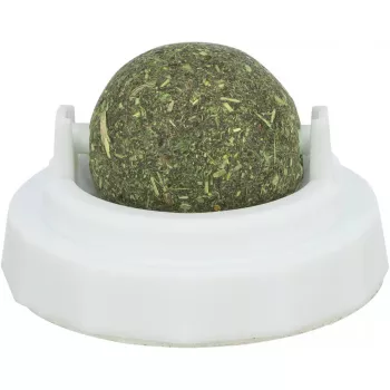 Katės žaislas Trixie TRIXIE 42242 su katžole žalias baltas 5 cm, technopolimeras, pilna lipni nugarėlė
