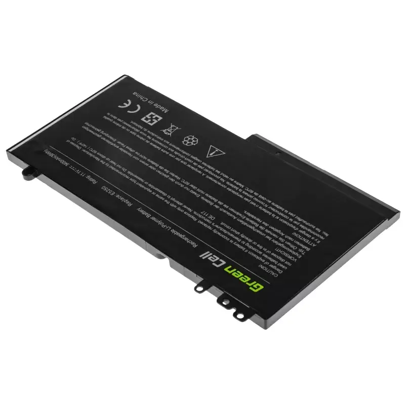 „Green Cell DE117“ baterija, skirta „DELL Latitude 11 3150/3160“, „12/ E5250/E5270“ — LiPo 11,1 V 3400 mAh, 4 celės, juoda