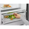 Electrolux LNT7ME36K2 šaldytuvas su šaldikliu, 367 l (šaldytuvas 266 l, šaldiklis 101 l), apatinis šaldiklis, No Frost, energijos klasė E, juodas