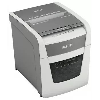 Popieriaus smulkintuvas LEITZ IQ Autofeed Small Office50 P4 — mikro pjovimas 4x28 mm, automatinis 50 lapų padavimas, 22 cm anga, 20 L talpykla