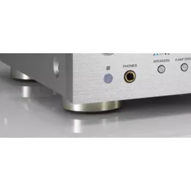 Integruotas stereofoninis stiprintuvas PIONEER A-10AE — 50W/CH (4Ω), SNR 103 dB, 10–100000 Hz, 220–230V, 130W, juoda
