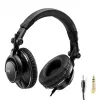 Hercules HDP DJ60 ausinės, laidinės, galvos lankelis, muzikai, juodos