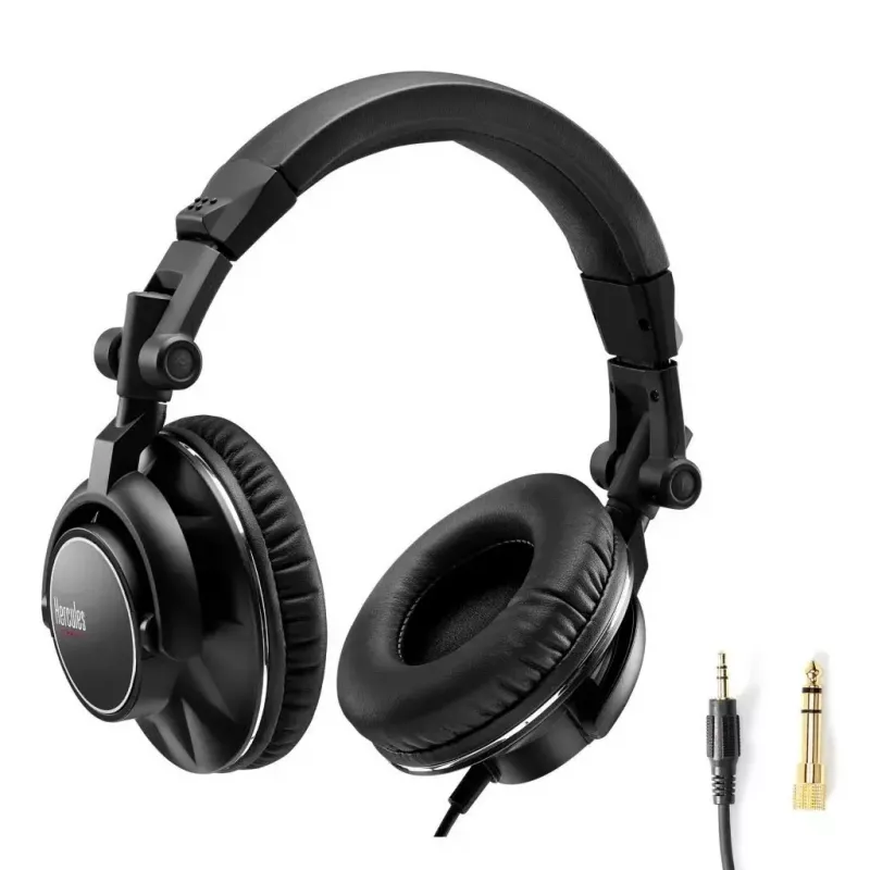 Hercules HDP DJ60 ausinės, laidinės, galvos lankelis, muzikai, juodos