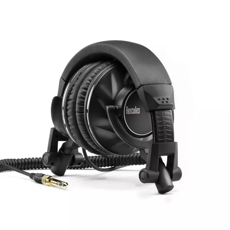 Hercules HDP DJ60 ausinės, laidinės, galvos lankelis, muzikai, juodos