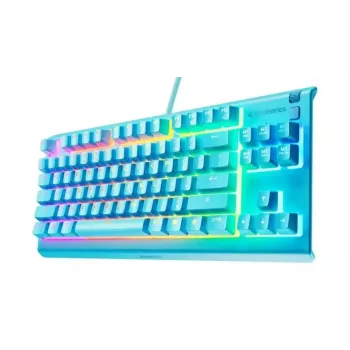 Klaviatūra STEELSERIES Apex 3 TKL US RGB apšviesta, atspari vandeniui, be skaičių bloko
