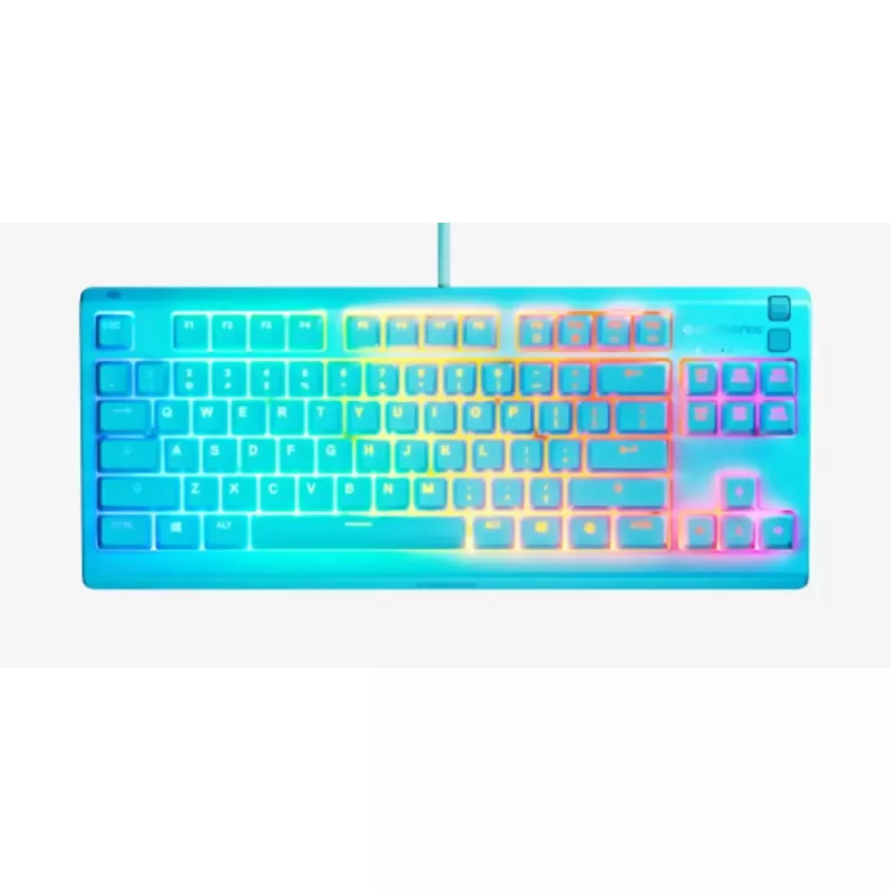 Klaviatūra STEELSERIES Apex 3 TKL US RGB apšviesta, atspari vandeniui, be skaičių bloko