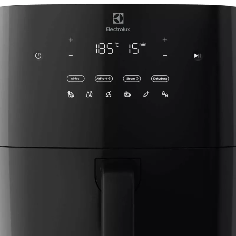 Electrolux EAF7SB Viena 6,9 L Atskira 1700 W Karšto oro gruzdintuvė Juoda