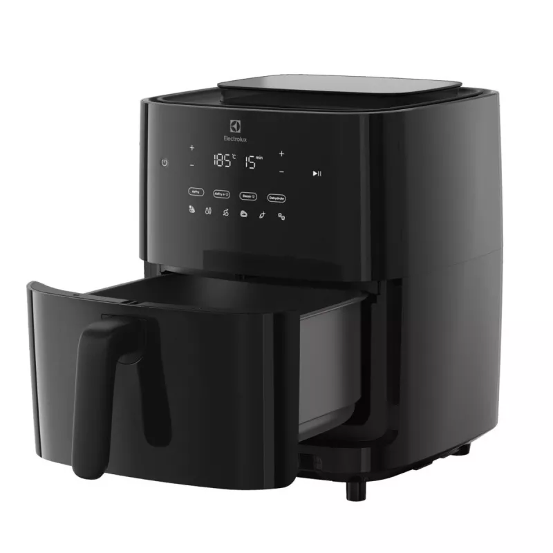 Electrolux EAF7SB Viena 6,9 L Atskira 1700 W Karšto oro gruzdintuvė Juoda