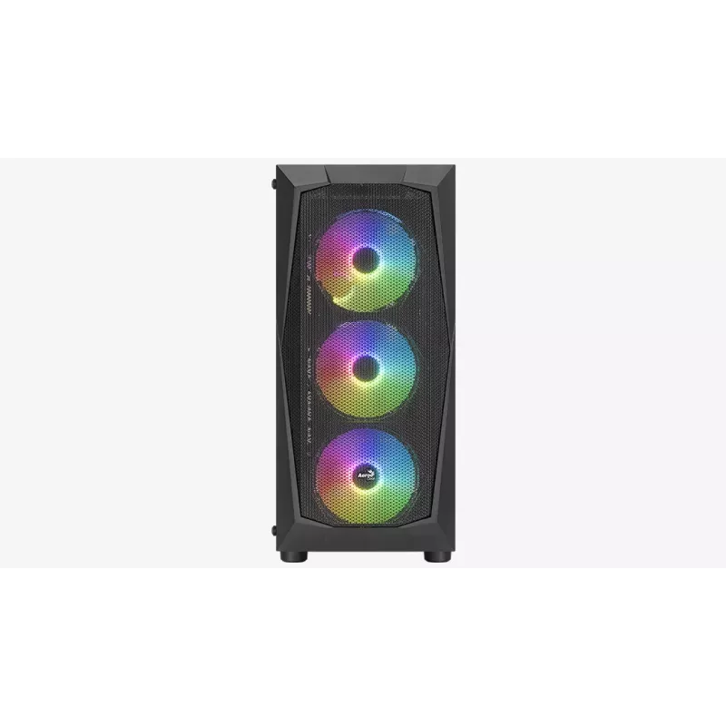 PC korpusas Aerocool Falcon ARGB Midi Tower juodas