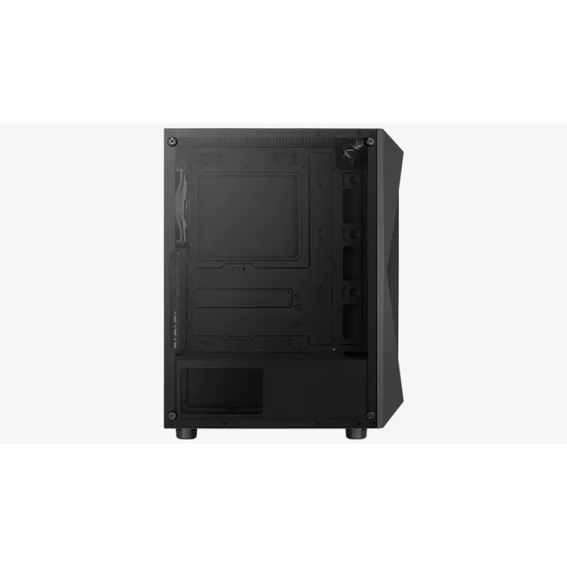 PC korpusas Aerocool Falcon ARGB Midi Tower juodas