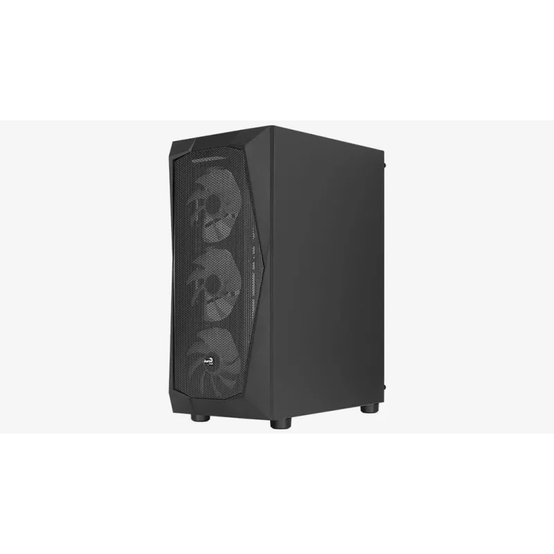 PC korpusas Aerocool Falcon ARGB Midi Tower juodas