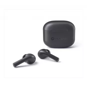 Motorola MOTO BUDS 065 ausinės True Wireless Stereo (TWS) į ausis įdedamos Skambučiams/Muzikai USB Type-C Bluetooth Juodos