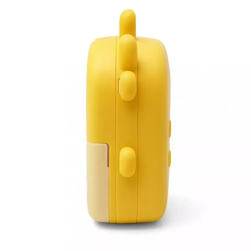 Vaikų skaitmeninis fotoaparatas MEDIA-TECH SNAPI MT4108 — 8 MP interpoliuota, 1280x720 LCD, 1000 mAh, USB-C, microSD lizdas, geltona